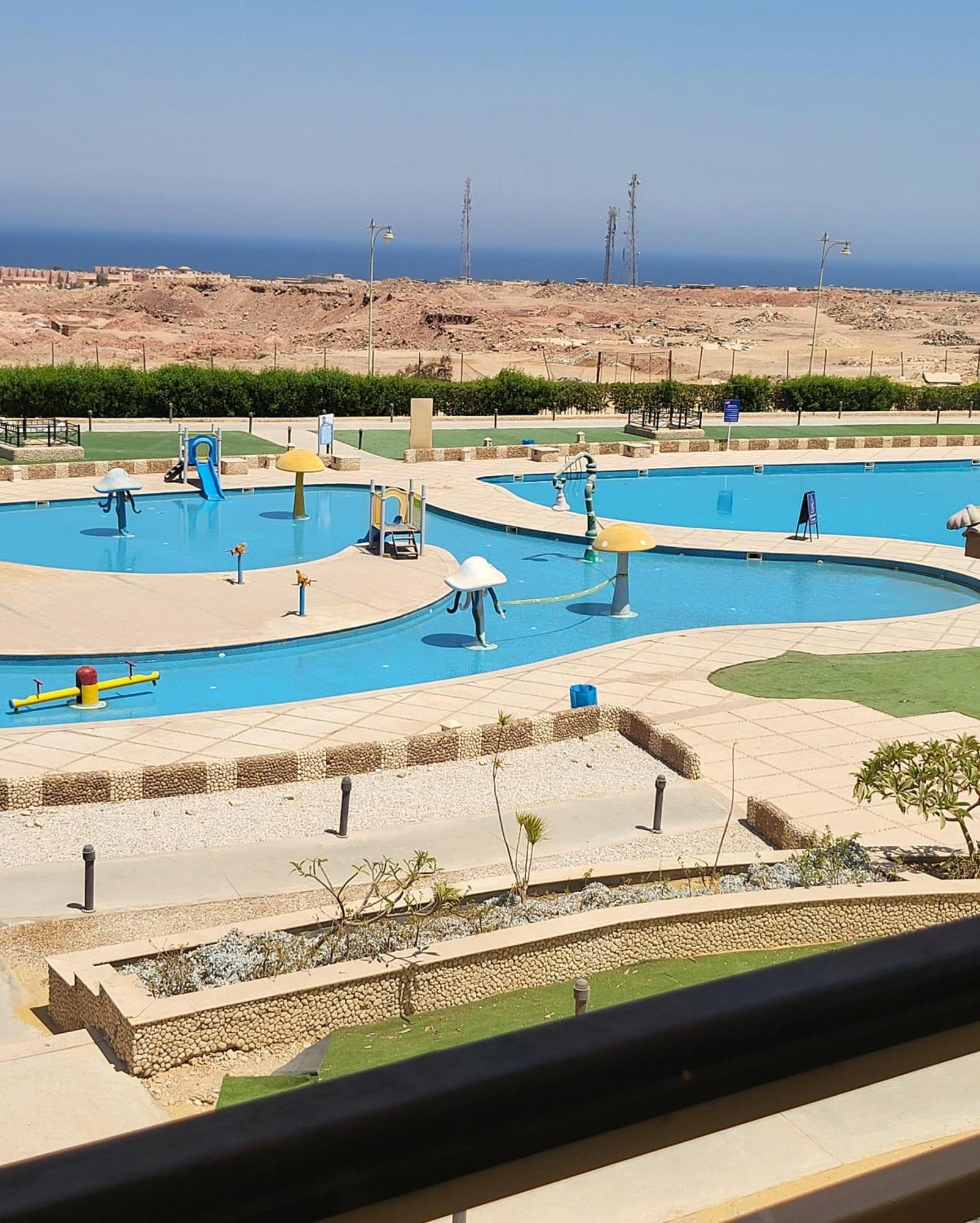 بورتو السخنة Vip اكوا بارك للعائلات الكاريبيان Aqwa Park Apartment *